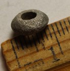 Rare Genuine Ancient Silver Celtic Greek Proto Money Curency Pre Coin Age Bead