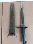 Nice Ww2 Us Military M1 Garand Bayonet   Scabbard Utica Cutlery