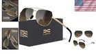Men s   Women s Stylish Aviator Sunglasses - Lightweight Frame   Uv400 Lenses