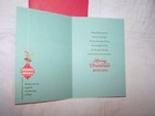 Hallmark Christmas Greeting Card   Envelope   For Daughter   Her Family