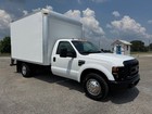 2009 Ford F350 Box Truck Cube Truck Cargo Van Dry Van Box 12 Foot Box