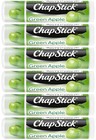 6 Pack  Chapstick Green Apple Lip Balm  0 15 Oz Tubes  sealed   New 