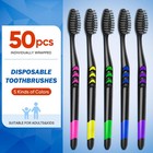 Navona 50 Pcs Premium Individually Wrapped Bulk Toothbrush Kids Toothbrushes