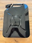 Black 5 Gallon Jerry Can Gas Steel Tank Military Nato Style 20l Storage Can