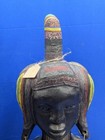 Pair Of Hand Carved Zulu African Tribal Statues   Vintage authentic