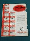 Radiart Replacement Guide Radiart Vibrators 1952 Vintage Radio Tube Catalog