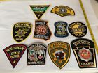 Police Collectors Patch Set 50 Pieces All Different State Patches  All New