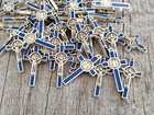 St Saint Benedict Crucifix Cross 10 Box Set Rosary Pendant Medals