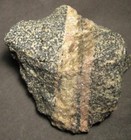 Rhodonite Vein Willemite Franklinite Fluorescent Mineral  Franklin Nj