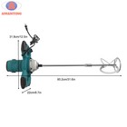 Portable Electric Concrete Cement Mixer Drywall Mortar Mixing Drill Handheld New
