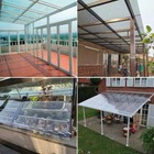 1m Polycarbonate Roofing Sheets Uv Protected 1mm Sunshine Room Plastic Sheet