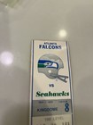1976 Inaugural Seattle Seahawks Ticket Stub - First Franchise Win Falcons 11 07
