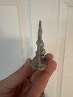 Vintage 1985 Pewter Figurine Of An Elephant On Swing