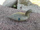 Vintage Carved Miniature Duck Decoy By 1993 Wood