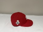 New Era Washington Nationals Fitted Hat Sz 7 3 8 Red White 2019 Mlb World Series