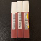   3 Pack Maybelline Superstay Matte Ink 155 Savant Lip Color  