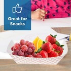  2 Lb  Paper Food Tray Boat Disposable Serving Trays For Food  Condiment  Snack
