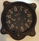 2 Vintage 8 Day Clocks   Elgin Ww2 Aviation Cockpit Clock   Phinney Walker Clock