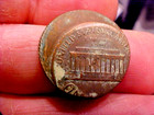 1982 Off Center Lincoln Cent Penny Error Coin One Of A Kind  Very Hard To Find 