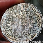 Scc Saxony Albertine Thaler 1623 Hvr Swan  Silver Crown Dollar Taler Coin  Georg