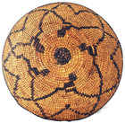 Large Antique Native American Hohokam Culture Indian Basket With Coa
