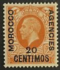 Travelstamps  Great Britain Offices In Morocco Stamps Scott  75 - 20c Op Moglh