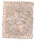 1d Penny Red Stamp Plate 124 Letters Ob - Gb Queen Victoria - Perf  2 Margins
