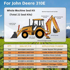 For John Deere 310e Backhoe Whole Machine Hydraulic Cylinder Repair Seal Kit