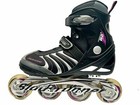 Rollerbade Bladerunner Formula 82 W Inline Skates Womens Size 10 Black Pink Trim