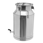 40l 201 Stainless Steel Milk Jug  Milk Can  Sealed Bucket Storage Container