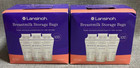 2 Boxes  Lansinoh Breastmilk Breast Pump Storage Bag - 100ea - 200 Total - New