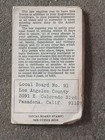 Vintage Vietnam War Draft Card 1971 Selective Service Notice Classification 4-f