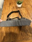Vintage 80s Apple Mac Computer Case Laptop Messenger Gray  Bag Rainbow Logo Retr