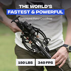 Ballista Bat Reverse Draw Compound Crossbow 340fps 150lbs 3lbs