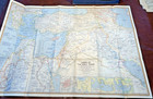Lot Of 6  Fold-out Maps From National Geographic Society  Roman   Greece  soviet