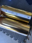 Dragon Foils Bright Gold Metallic Foil Roll - Lot Of 2