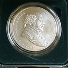 2018 Us Mint John Adams Presidential Silver Medal Box   Coa