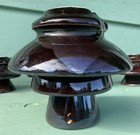 Large Thomas Porcelain Utility Power Pole Insulator 9 lbs 8 5    Diameter 8    Tall