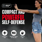 2 Police Magnum Pepper Spray  75oz Red Keychain Holster Self Defense Protection
