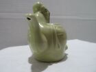 Vtg Oriential Chinese Man Porcelain Teapot Kn1-2