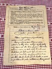Ww2 German Oberdanau Camp Letter Czeck Prison Rare