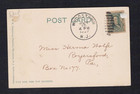 Sharptown Nj New Jersey Dirt Road Old Car Vintage Salem County Postcard