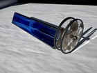 Vintage Handmade Stained Glass Copper Brass Kaleidoscope Signed Steven D Bland