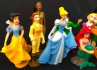 Disney Princess Figure Play Set Pvc Toy Ariel Mulan Jasmine Rapunzel Pocahontas 