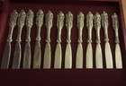 Vintage Baroque By Godinger Silver Plated 60 Piece Flatware Set