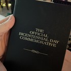 The Official Bicentennial Day Commemorative Sterling Silver Medal   Coin Coa