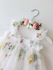 Baby Girl 1st Birthday Dress Party Dress Girls Fairy Tulle Dress Headband 
