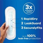 Always Maxi Feminine Pads For Women  Size 1 Regular Absorbency 48 Count