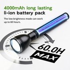Tank007 A602l Usb Rechargeable Led Flashlight Tactical Police Super Bright Torch