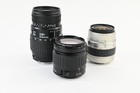 Lot Of Canon Auto Focus Slr Camera Lenses  Untested  For Parts  Repair   g590